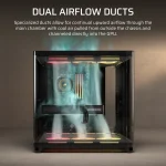Corsair AIR 5400 LX-R RGB | iCUE LINK Triple Chamber | Mid-Tower PC Case | 3x RGB Fans Included - New - Image 5