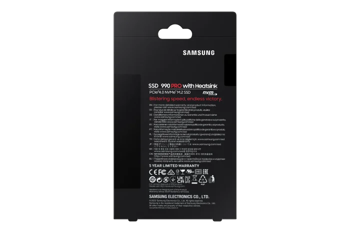 Samsung 990 Pro NVMe SSD | 4TB | M.2 2280 | Read 7450 MB/s | Write 6900 MB/s - New - Image 6