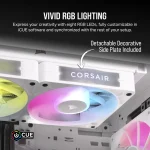 Corsair iCUE LINK RX120 RGB | 120mm Fan | White | Single Pack - New - Image 7