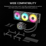 Corsair NAUTILUS 360 ARGB | 360mm Radiator | Liquid CPU Cooler | Intel LGA 1851/1700 | AMD AM5/AM4 - New - Image 11