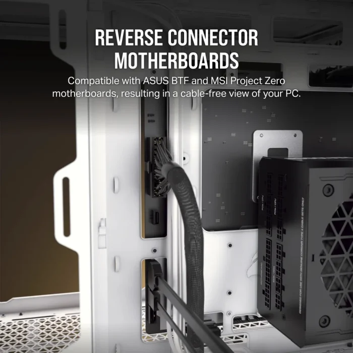 Corsair 2500D Airflow | Mid-Tower Dual Chamber | Up to 360mm Radiator | 2x 3.5'' + 2x 2.5'' Drive Bays - New - Image 10