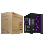 ASUS A32 Plus TG ARGB | Mid-Tower ATX | Tempered Glass | ARGB Fans | 2x HDD + 3x SSD Bays - New - Image 7