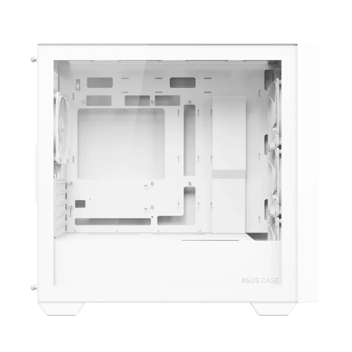 ASUS A21 Plus ARGB | Micro-ATX / Mini-ITX | White | 4x ARGB Fans | Top 360mm Radiator Support - New - Image 4