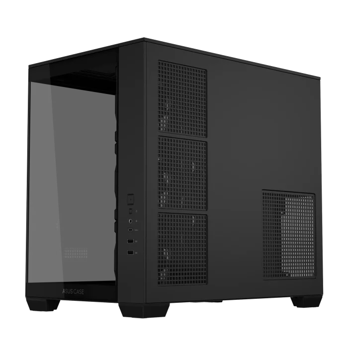 ASUS A32 Plus TG ARGB | Mid-Tower ATX | Tempered Glass | ARGB Fans | 2x HDD + 3x SSD Bays - New - Image 8