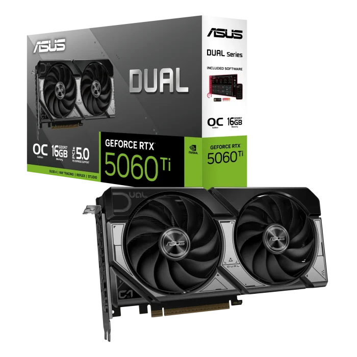 ASUS Dual RTX 5060 Ti | 16GB GDDR7 | PCIe 5.0 | 7680x4320 OC Edition - New - Image 4