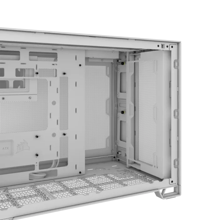 Corsair 2500D Airflow | Mid-Tower Dual Chamber | Up to 360mm Radiator | 2x 3.5'' + 2x 2.5'' Drive Bays - New - Image 12