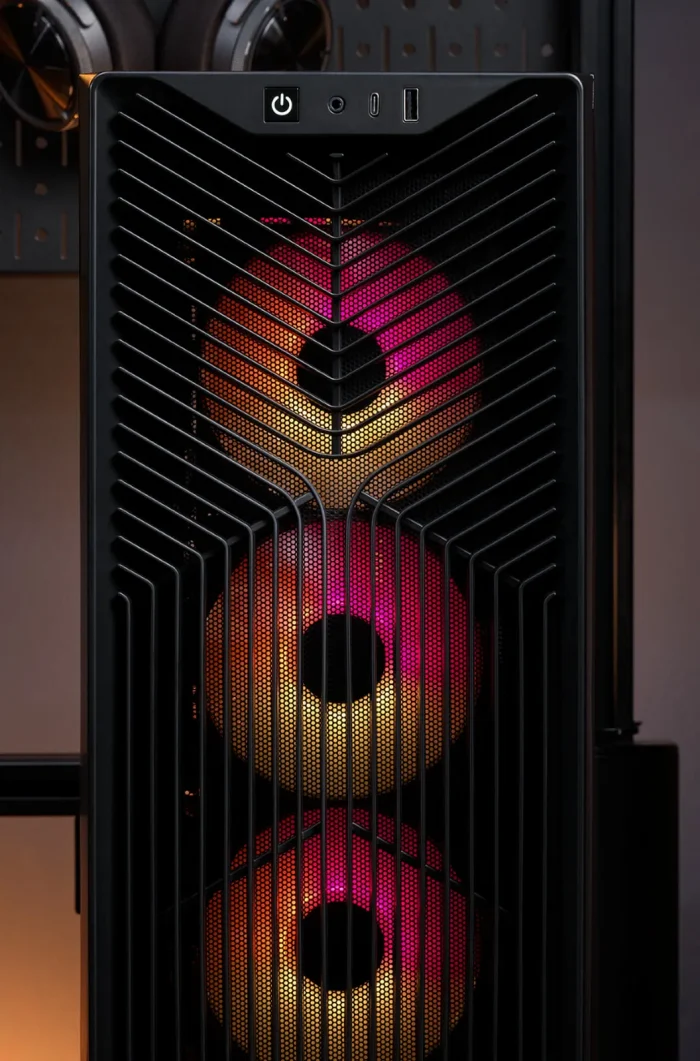 Corsair 3200D RS ARGB | Mid-Tower PC Case | 3x RS120 ARGB Fans | Tempered Glass - New - Image 6