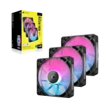 Corsair iCUE LINK RX120 RGB | 120mm Fan | Triple Pack | PWM Control | RGB Lighting - New - Image 7