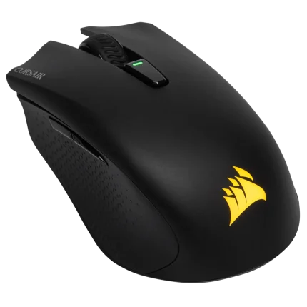 Corsair HARPOON RGB WIRELESS Gaming Mouse; 10;000 DPI; 2.4GHz SLIPSTREAM; Rechargeable Lithium-Polymer; Black
