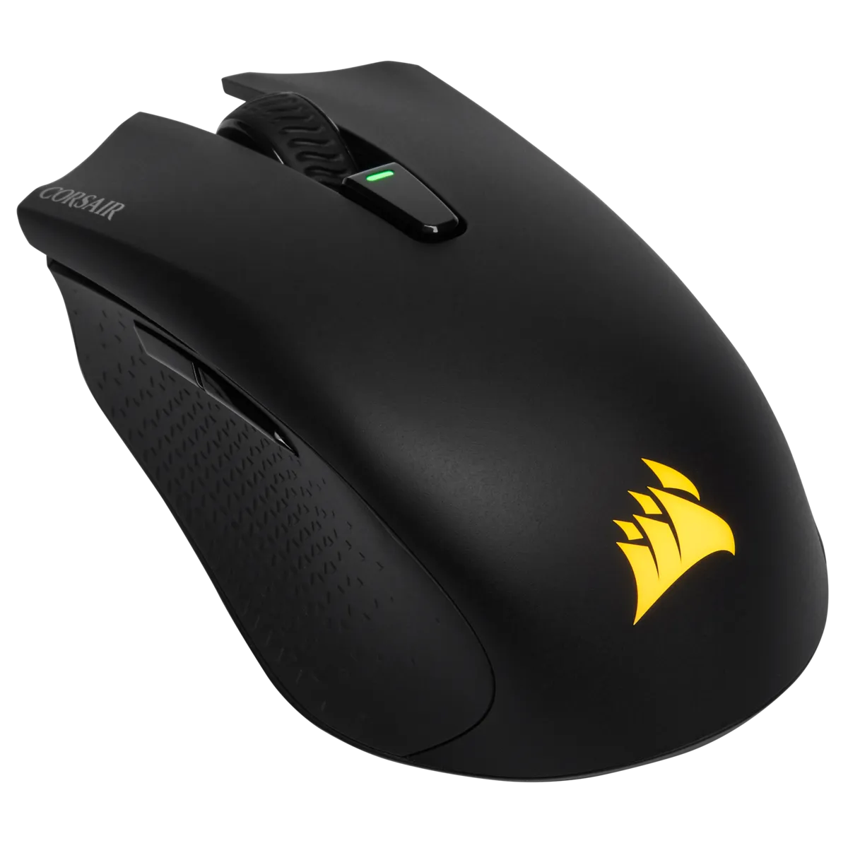 77000379_0871032688-1 Corsair HARPOON RGB WIRELESS Gaming Mouse; 10;000 DPI; 2.4GHz SLIPSTREAM; Rechargeable Lithium-Polymer; Black