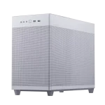 ASUS PRIME AP201 | Mini Tower | Micro-ATX / Mini-ITX | Tempered Glass | White - New - Image 6