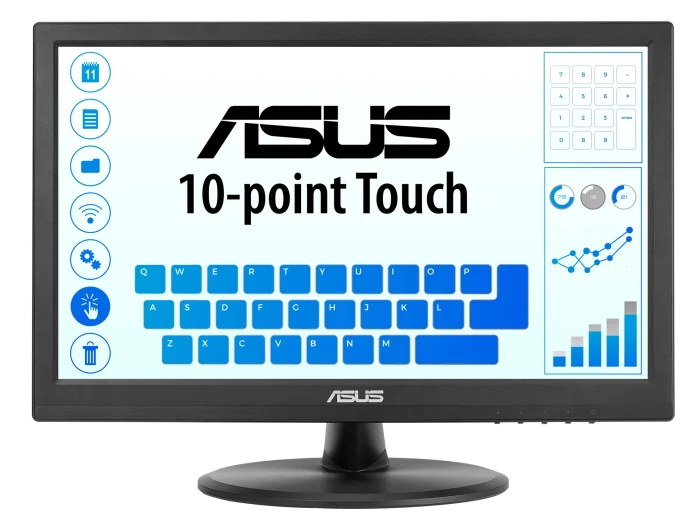 ASUS VT169HE Touch Monitor | 15.6-inch Full HD | VA Panel | 60Hz | 5ms Response - New - Image 5