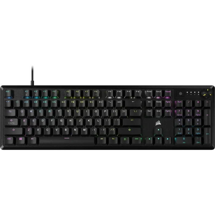 Corsair K70 CORE RGB | Mechanical Gaming Keyboard | Red Linear Switches | Full-Size Layout - New - Image 6