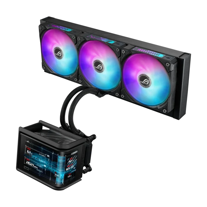 ASUS ROG Ryuo IV SLC 360 ARGB | All-in-One Liquid Cooler | 360mm Radiator | Intel & AMD Compatible - New - Image 12
