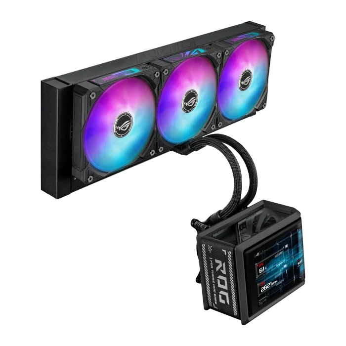 ASUS ROG Ryuo IV SLC 360 ARGB | All-in-One Liquid Cooler | 360mm Radiator | Intel & AMD Compatible - New - Image 13
