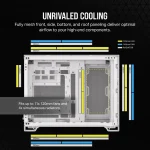 Corsair 2500D Airflow | Mid-Tower Dual Chamber | Up to 360mm Radiator | 2x 3.5'' + 2x 2.5'' Drive Bays - New - Image 13