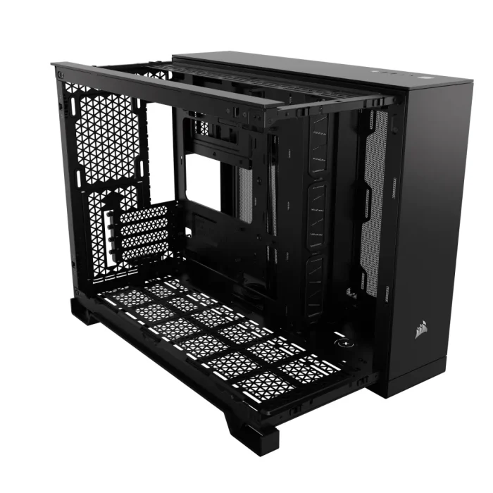 Corsair 2500D Airflow | Mid-Tower Dual Chamber | Up to 360mm Radiator | 2x 3.5'' + 2x 2.5'' Drive Bays - New - Image 18
