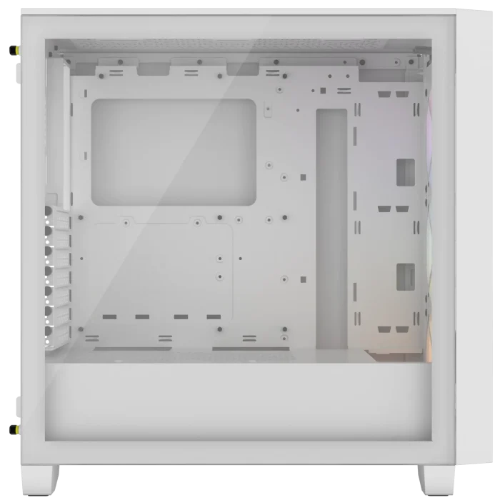 3000D RGB AIRFLOW White Mid-Tower PC Case; 2x 3.5'' |  2x 2.5'' Drive Bays; Up to 360mm Radiator compatible; 3x 120mm fan incl - Image 11