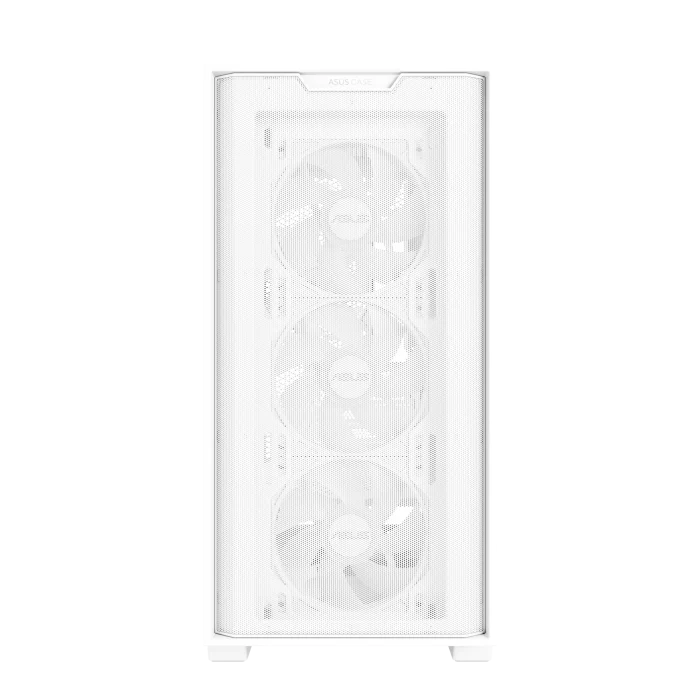 ASUS A21 Plus TG ARGB | Micro-ATX / Mini-ITX | Tempered Glass | 4x ARGB Fans | White - New - Image 5
