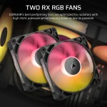 Corsair iCUE LINK TITAN 240 RX RGB | 240mm AIO Liquid Cooler | RX120 RGB Fans | Intel LGA 1851/1700 | AMD AM5/AM4 - New - Image 8
