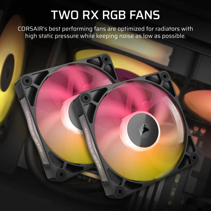 Corsair iCUE LINK TITAN 240 RX RGB | 240mm AIO Liquid Cooler | RX120 RGB Fans | Intel LGA 1851/1700 | AMD AM5/AM4 - New - Image 8