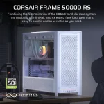 Corsair 5000D RS Mid-Tower Case | 4x RS 140mm PWM Fans | 2x 2.5" Bays | 1x 3.5" Bay - New - Image 7
