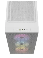 3000D RGB AIRFLOW White Mid-Tower PC Case; 2x 3.5'' |  2x 2.5'' Drive Bays; Up to 360mm Radiator compatible; 3x 120mm fan incl - Image 12