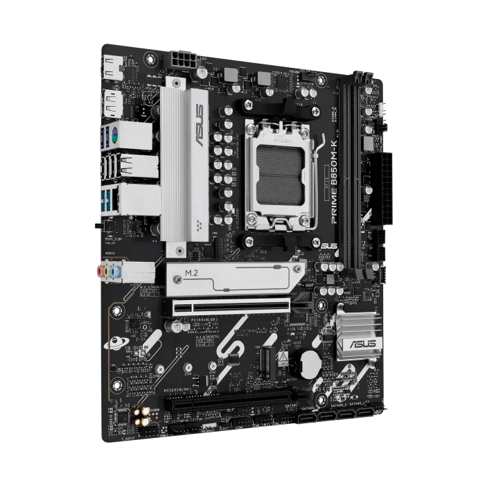 ASUS PRIME B850M-K | Micro-ATX | Socket AM5 | DDR5 128GB | PCIe 5.0 - New - Image 4