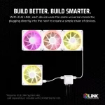 Corsair iCUE LINK LX120 RGB | 120mm PWM Fan | Dual Light Loops | iCUE LINK Compatible - New - Image 7