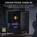 Corsair 5000D RS Mid-Tower Case | 4x RS 140mm PWM Fans | 2x 2.5" Bays | 1x 3.5" Bay - New - Image 7