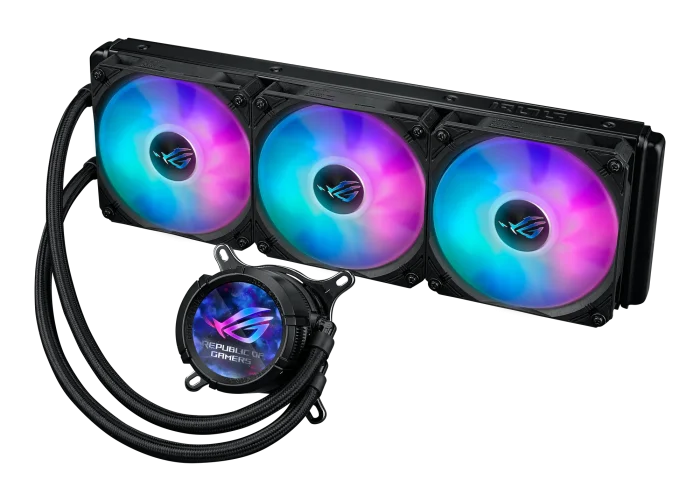 ASUS ROG STRIX LC III 360 ARGB LCD | 360mm AIO Liquid Cooler | 3x 120mm ARGB Fans | LCD Display | Intel & AMD Compatible - New - Image 5