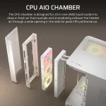 Corsair AIR 5400 RS-R ARGB | Mid-Tower ATX | Triple Chamber | 3x ARGB Fans | Tempered Glass - New - Image 7