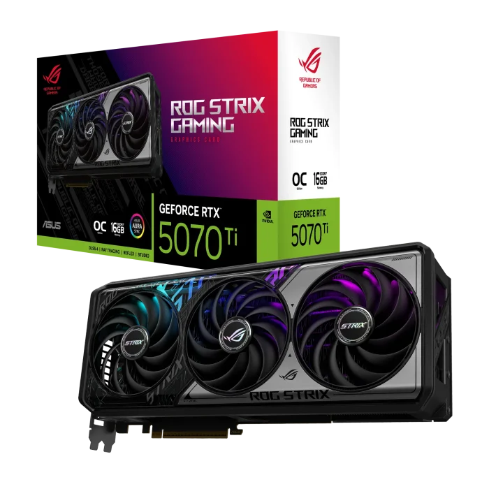 ASUS ROG Strix RTX 5070 Ti OC | 16GB GDDR7 | PCIe 5.0 | 7680x4320 Resolution - New - Image 6