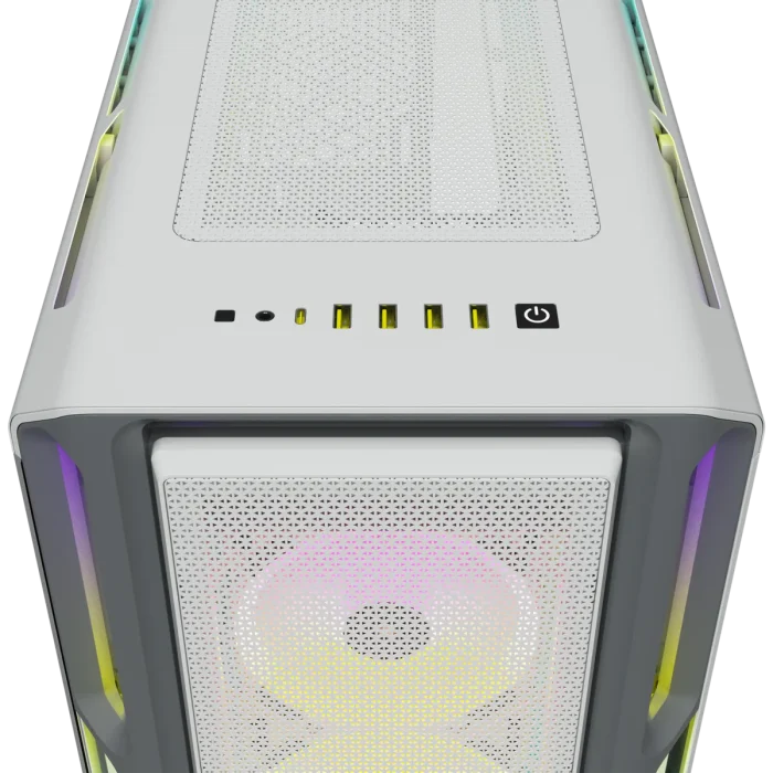 Corsair iCUE 5000T RGB | Midi Tower | ATX/EATX/mATX | 4x 120mm RGB Fans Included - New - Image 2