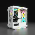 Corsair iCUE 5000T RGB | Midi Tower | ATX/EATX/mATX | 4x 120mm RGB Fans Included - New - Image 6