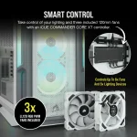 Corsair iCUE 5000T RGB | Midi Tower | ATX/EATX/mATX | 4x 120mm RGB Fans Included - New - Image 15