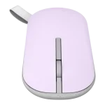 ASUS Marshmallow Mouse MD100 | Dual-Mode Wireless | 800–1600 DPI | Bluetooth & 2.4GHz RF | Lilac Mist - New - Image 2