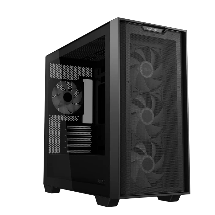 ASUS A21 Plus TG ARGB | Micro-ATX / Mini-ITX | Tempered Glass | ARGB Fans | 360mm Radiator Support - New - Image 8