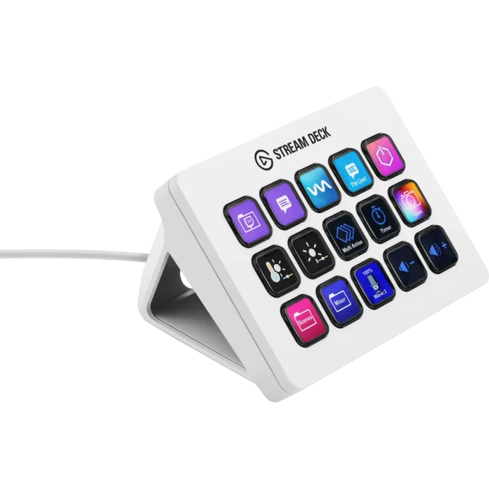 Elgato Stream Deck MK.2 | 15 Customizable LCD Keys | Tactile Control Interface | USB-C Connected - New - Image 4