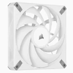 Corsair AF ELITE Series; AF140 ELITE WHITE; 140mm Fluid Dynamic Fan with AirGuide; Single Pack.