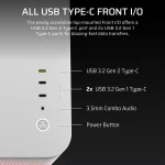 Corsair AIR 5400 LX-R RGB | iCUE LINK Triple Chamber | Mid-Tower PC Case | 3x Fans Included - New - Image 7