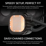 Corsair NAUTILUS 360 | 360mm Radiator | Liquid CPU Cooler | Intel LGA 1851/1700 & AMD AM5/AM4 - New - Image 10