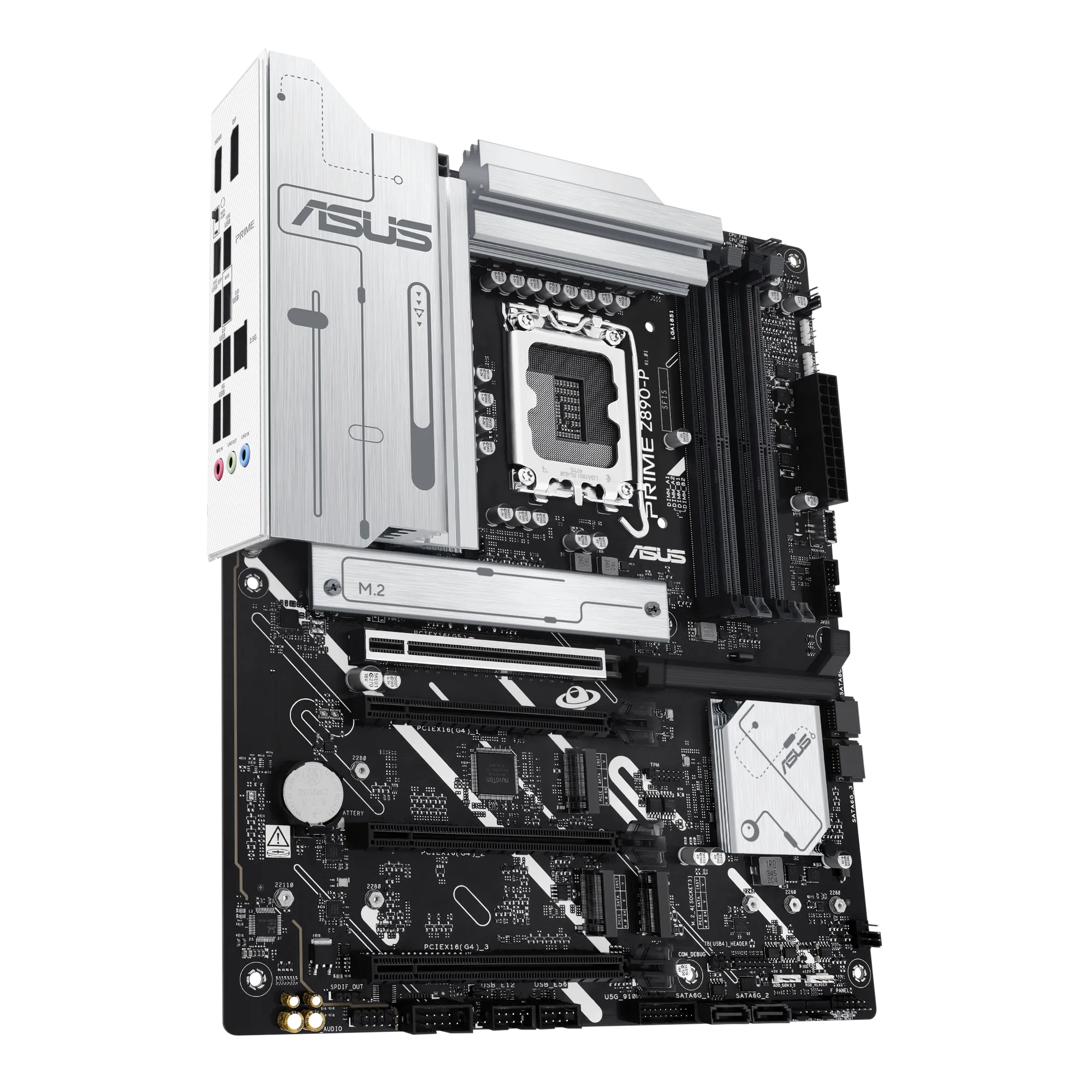 9fa97b96f1d04d848067ee152c35697b68e76ac2 ASUS PRIME Z890-P | ATX Motherboard | LGA1851 Socket | DDR5 | 192GB Max RAM – New