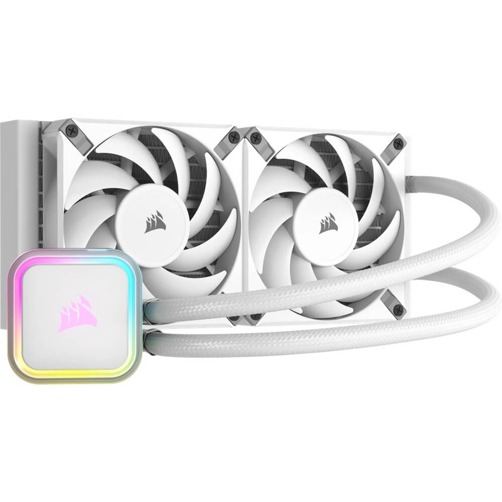 CW-9060078-WW Corsair iCUE H100i ELITE RGB | 240mm Liquid Cooler | RGB Lighting | AMD & Intel Support – New
