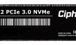 CipherX C-Series | 256GB M.2 NVMe SSD | M.2 2280 | Gen3x4 | 2,100MB/s Read – New