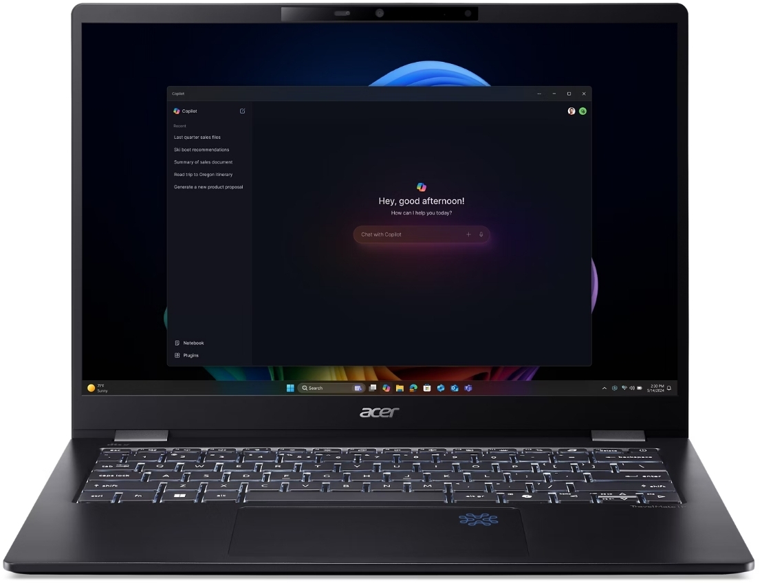 NX.BJMEA_.001_default Acer TravelMate P6 | 14-inch WUXGA Touch | Intel Core Ultra 7 268V | 32GB RAM | 1TB SSD – New