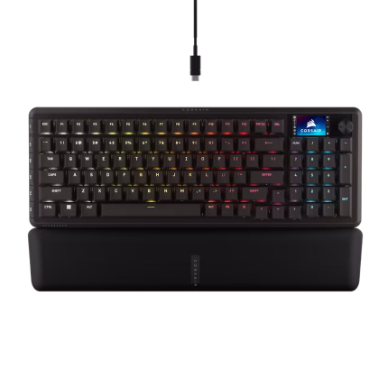 Corsair VANGUARD RGB | 96% Compact Layout | MLX Fusion Tactile Switches | Full RGB Backlit | Wired – New