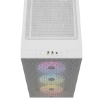 3000D RGB AIRFLOW White Mid-Tower PC Case; 2x 3.5'' |  2x 2.5'' Drive Bays; Up to 360mm Radiator compatible; 3x 120mm fan incl - Image 16