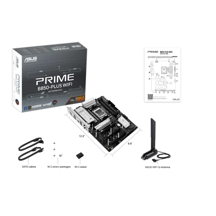 ASUS PRIME B850-PLUS WIFI | ATX AM5 Motherboard | DDR5 256GB Max | Wi-Fi 6E | PCIe 5.0 - New - Image 5