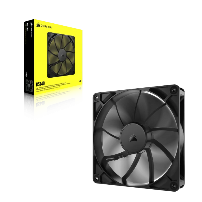 Corsair RS140 | 140mm PWM Fan | Fluid Dynamic Bearing | 18 dBA - New - Image 6